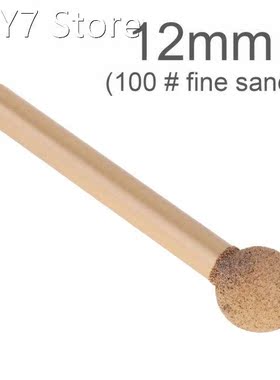 6 Handle Brazed Diamond Grinding Head 12mm 16mm 25mm 100# Fi