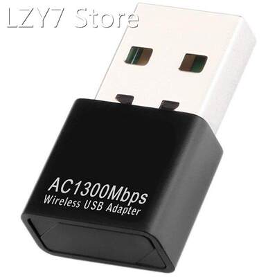 USB Wifi Adapter For PC, Ac1300mbps Wireless Network Adapter