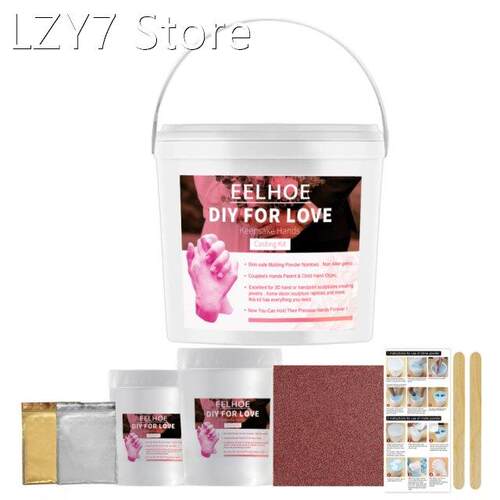 3D Handmade Hand Mold Casting Clone Powder Kit DIY Couples H
