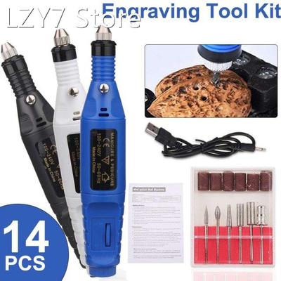 USB Rechargeable Electric Grinder Drill Rotary Tools Accesso