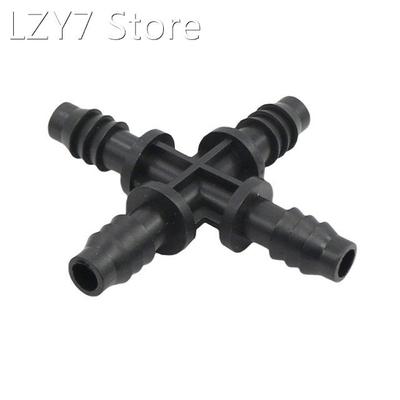 8 / 11mm Hose Cross Connect Splitter Automatic Watering Drip