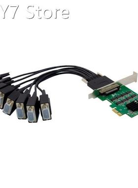 PCI-E Expansion Card PCI-E XR17V358 PRO 8S Multi-Serial Port