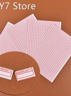 1000pcs Warranty Void If Removed Sticker Security Seal Red