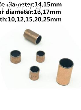 10pcs SF-1 The Inside Diameter of 14 15 mm Self Lubricating