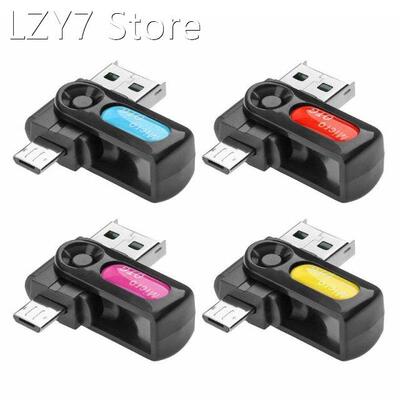 Universal 2 in 1 USB OTG Cardreader Micro USB OTG TF SD Memo