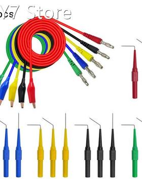 20pcs/set Banana Plug Test Lead Kit Rear Probe Kit Multimete