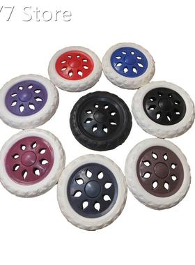 uxcell New Hot 2Pcs Shopping Cart Wheels 5 Inch Dia Travelli