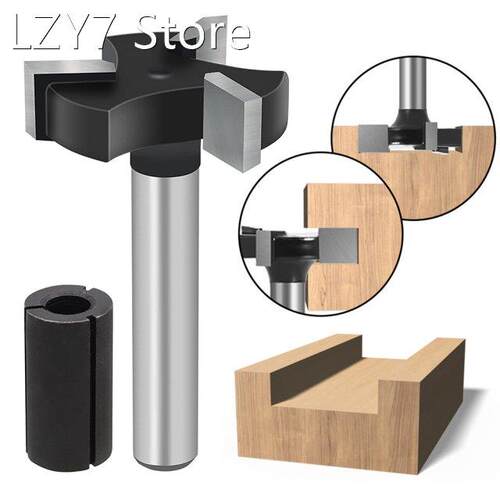 1Pc 8mm Cleaning Bottom Engraving Woodworking Tools Bit Soli
