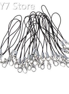 10pcs Lanyard Lariat Cords Lobster Clasp Rope Keychains Hook