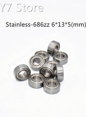 Stainless steel bearing 10PCS S686ZZ 6*13*5(mm) free shippin