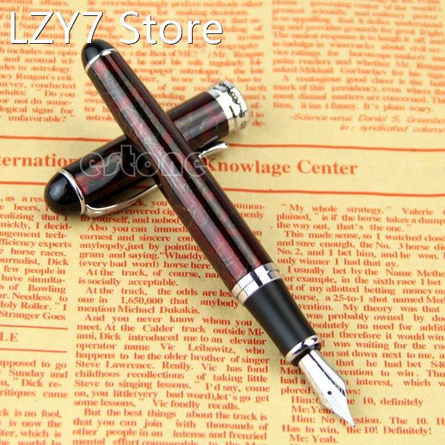 JINHAO x750 Lava Red Medium Nib Fountain Pen Nice Gift 97QB