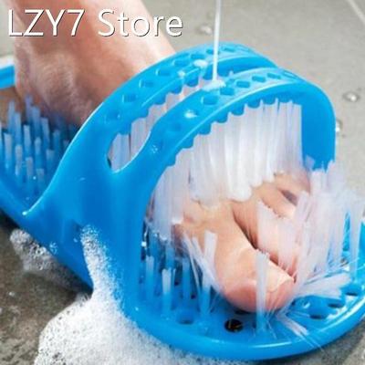 Plastic Bath Shoe Shower Brush Massager Pumice Stone Slipper