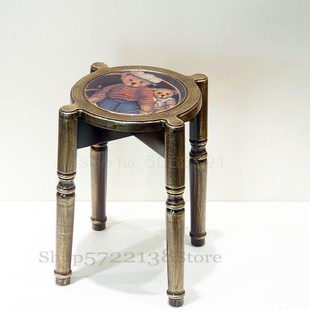 Solid Wooden Dining Stool Fashion Creative Small Stool Famil