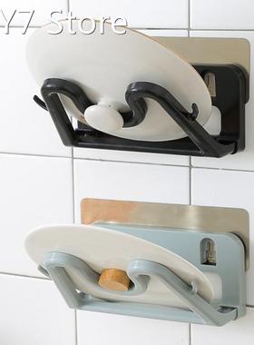 Kitchen Plastic Pot Lid Rack Foldable Cutting Board Rack Sto