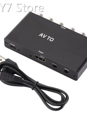 AV Switcher 2-channel AV To HDMI-compatible RCA*2 To HDMI-co