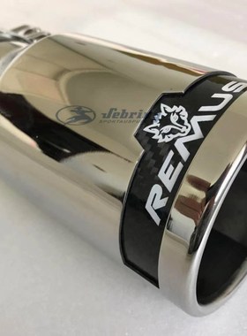 carbon fibre REMUS wolf  Stainless steel Universal Automobil