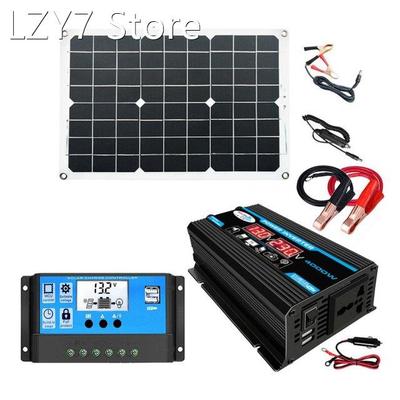 Car Accessories Sturdy Practical 300W Inverter+30A 12V/24 Co