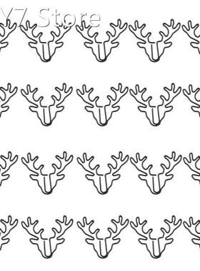 Retro Deer Shape Paper Clips 20x Cute Planner Clips Binder C