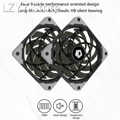 ID-COOLING 120 Mm Computer Chassis Cooling Fan Silent Pc Sys