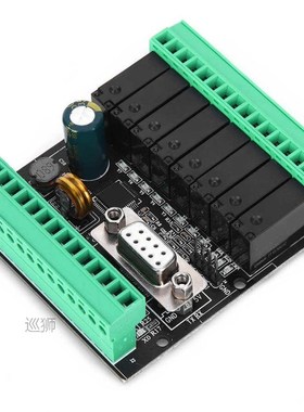 PLC Industrial Control Board Based on FX1N/2N-6MR/T/10/14/20