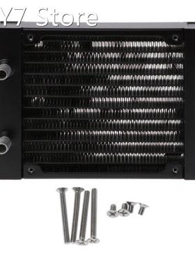 Water Cooling 120mm 12 Tubes Aluminum Radiator CPU Heat Sink