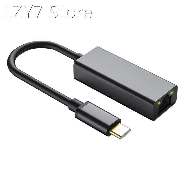 USB C Ethernet Network Adapter Type-C to RJ45 Lan Adapter fo