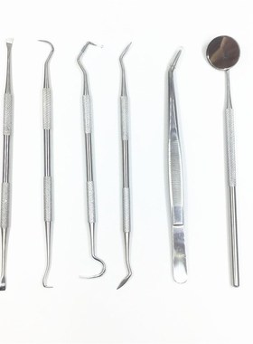 Remove-Tools-Kit Scraper Dental-Mirror Tartar Teeth-Cleaning