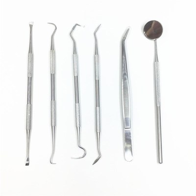 Remove-Tools-Kit Scraper Dental-Mirror Tartar Teeth-Cleaning