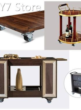 2 inch Caster Wheel with Brake Locking and Rubber Wheels, He