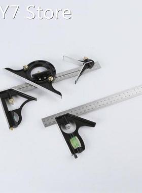 Stainless Steel Combination Angle Ruler Carpenter Tool Squar