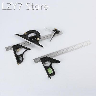 Stainless Steel Combination Angle Ruler Carpenter Tool Squar