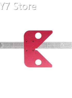 45 Degrees Center Scribe Square Center Line Measuring Tool C