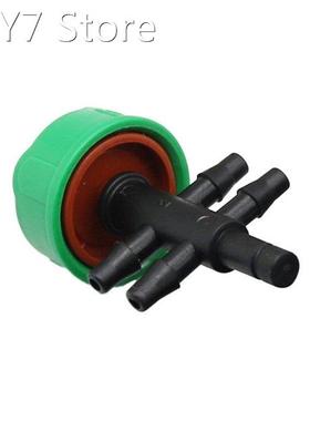 10Sets Steady Flow Dripper with 4-way Hose Splitters 2L/4L/8