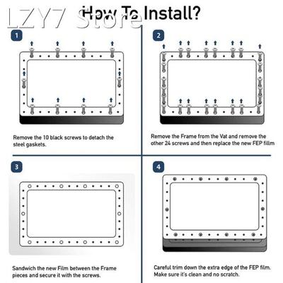 K1KF LD 002R/LD 002H FEP Release Films 10 Paper Funnel Filte