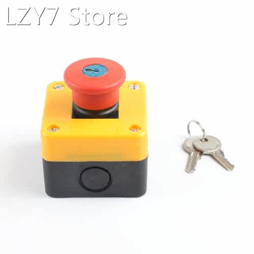 1NC e-stop push button switch emergency stop switch with