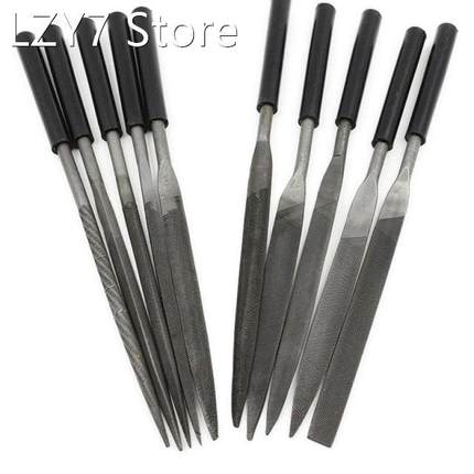 10*Metal Needle Files For Deburring Fixing Jewelry Diamond G