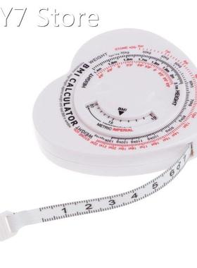 1.5M Heart BMI Body Mass Index Tape Measure Calculator Body