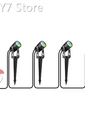 Path Spotlights Tree Lights Colorful Waterproof IP65 Remote