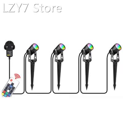 Path Spotlights Tree Lights Colorful Waterproof IP65 Remote