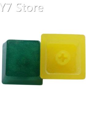 2 Color Handmade Customized OEM R4 Profile Resin Keycap for