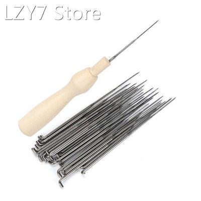 Felting Needles Wool Felting Tool Kit Wood Handle Stainless