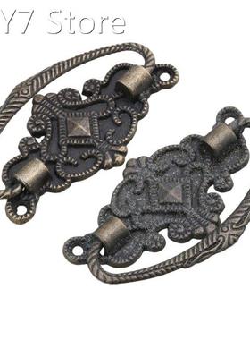 4pcs L Size Bronze Decorative Drawer Pull Knob European Zinc