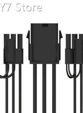 6 Pin Female to Dual 8Pin(6+2) Male Power Supply Cable PCI-E