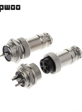 ANPWOO Aviation Plug Male & Female Wire Panel Metal Connecto