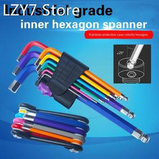 9Pcs 1.5mm-10mm Color Coded Ball-End Hex Allen Key L Wrench