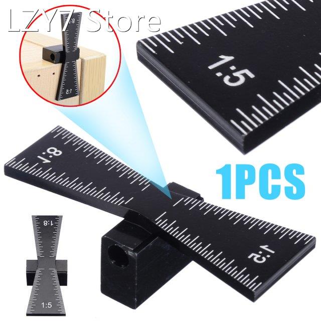 New 1Pcs Aluminum Dovetail Marking Gauge Woodworking Dovetai