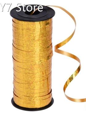 Silver Gold Curling Ribbon Roll Crimps Gold Balloon Ribbons