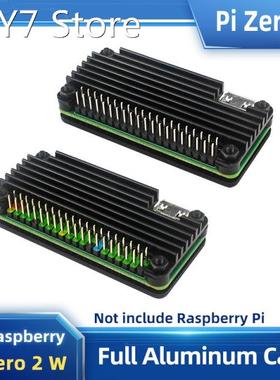 Raspberry Pi Zero 2 W Aluminum Case Armored Shell with Therm