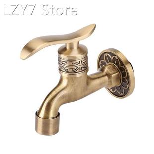Washing Machine Faucet Antique Style Wall Mount Bathroom Bra