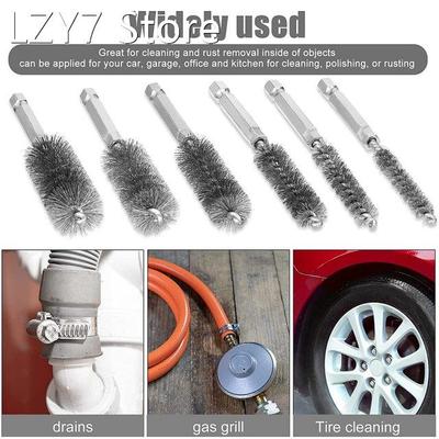 Wire Brush For Power Drill Impact Driver Paint Rust Remover